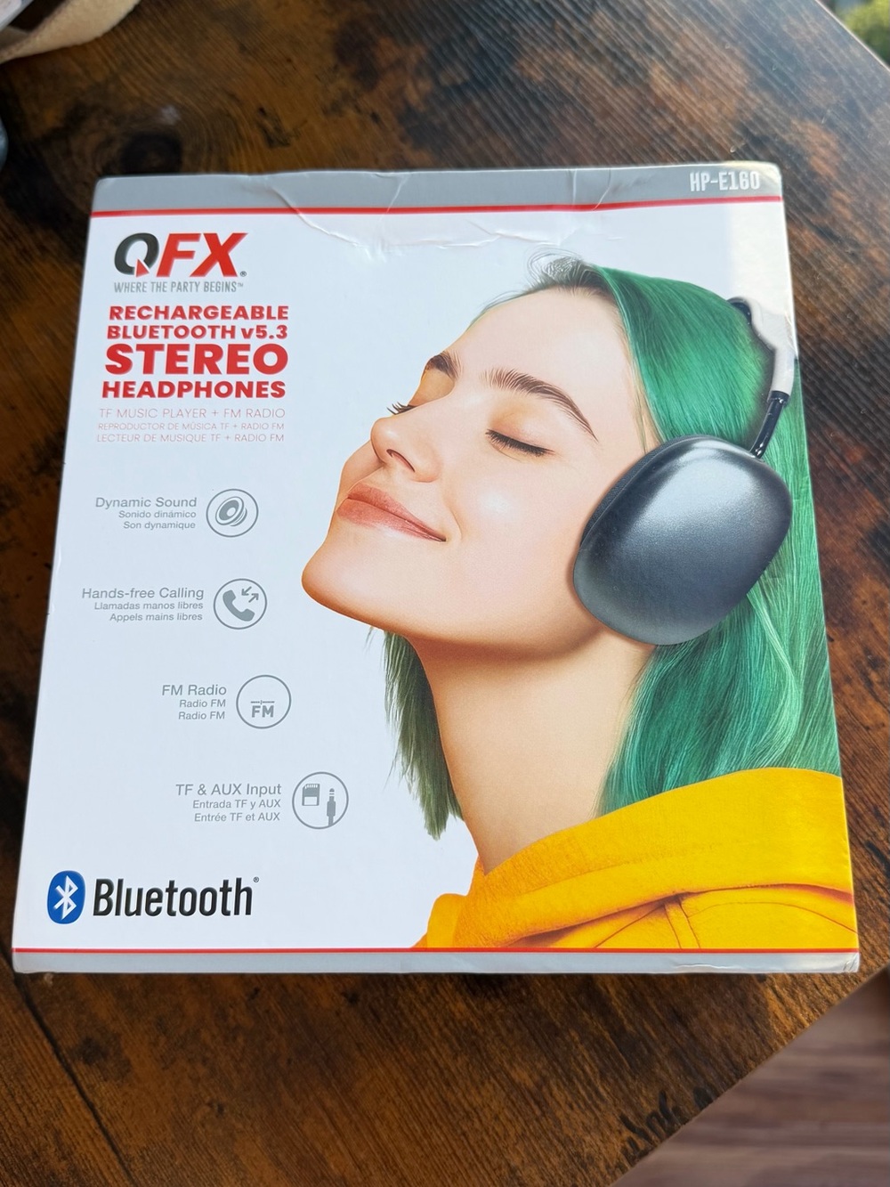 QFX Rechargeable Bluetooth 5.3 Stereo Headphones 🎧